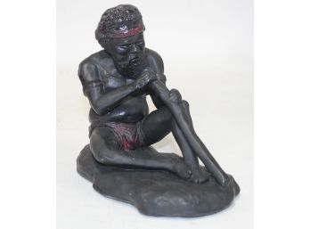 73. Antique Pottery Figure Of A Man