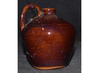 134.  Miniature W. Va. 1939 Pottery Jug