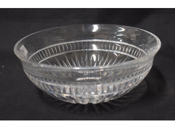 103. Signed Atlantis Heavy Glass Bowl