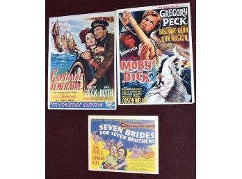 36. Movie Lot Lobby Card And Posters  (3)