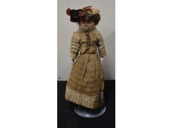 86. Antique Doll. Wax Head