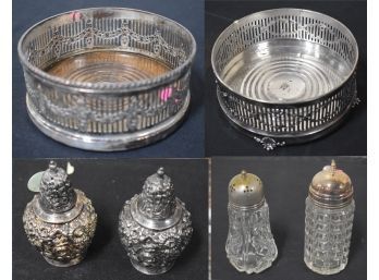 28. Dealers Lot Of Antique Silver Plate (6)