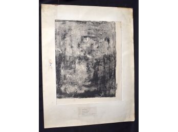 145. Jean DuBuffet Lithograph Sgd.