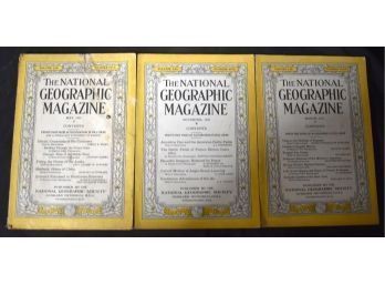 45. National Georgraphic Magazines 1929 And 1931 (2)