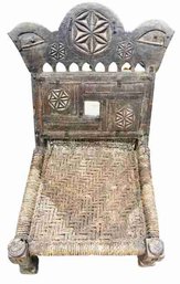 Tribal Swat Valley Woven Chair, Northern Pakistan