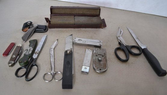 Shears, Knives & Stone Sharper