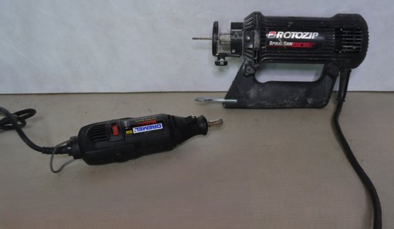 Rotozip Spiral Saw SCS & Dremel Multi Pro Rotary Tool