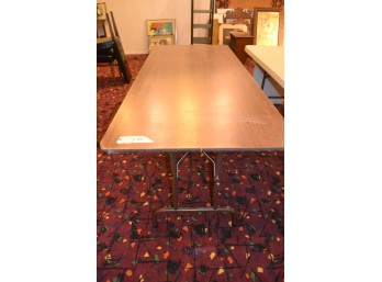 Wood Top Folding Table