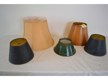 An Assortment Of Lamp Shades