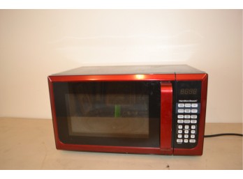 Red Hamilton Beach Microwave