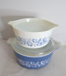 Colonial Mist Vintage Pyrex Cinderella Mixing Bowls