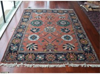 Hand Stitch Multicolor Area Rug