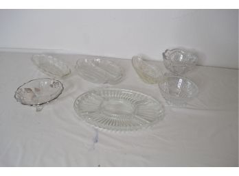 Assortment Of Crystal Candy Dishes (7)