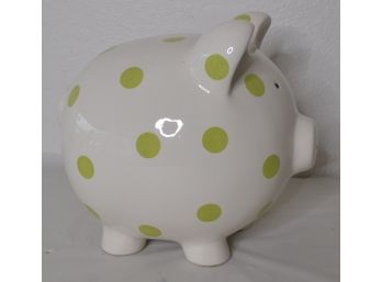 Polka Dot Piggy Bank