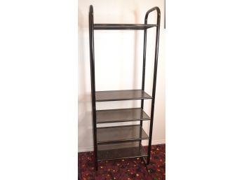 5-Tier Metal Shelf Display Case