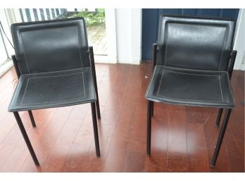 Two Black Chairs