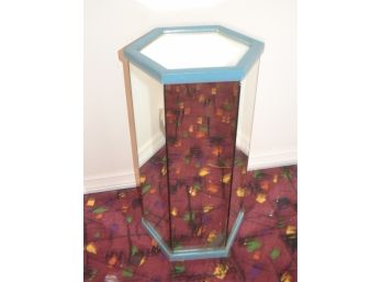 Mirror Pedestal Octagon Shape