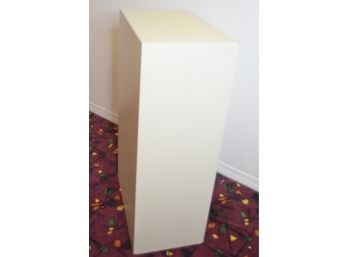 White Wood Pedestal