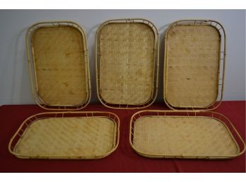 Bamboo Dinner Trays