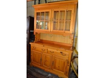 Broyhill Pine Hutch