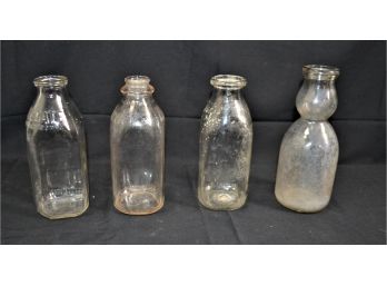 Vintage Milk Bottles