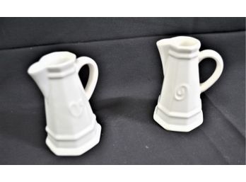 Pair Of Ceramic Creamers