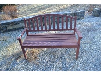 Outdoor Wood Bench