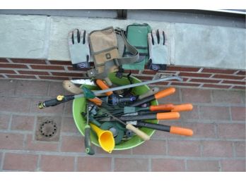 Lot Of Gardening Supplies