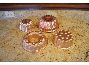 'Copper' Bunt Lot Of 4