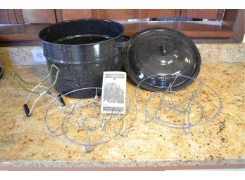 Enamel Ware Water Bath Canning Set