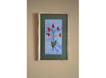 Naile Sanateui - Gouache Of Tulips