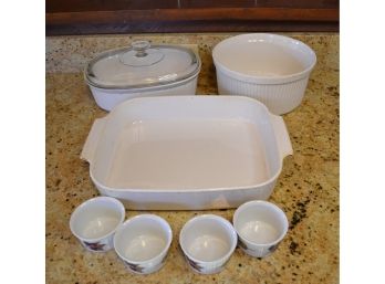 Set Of Seven Assorted Baking Dishes