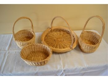 Lot Of 4 Baskets