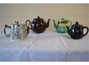 Coffee/Tea Pot Lot Of Four