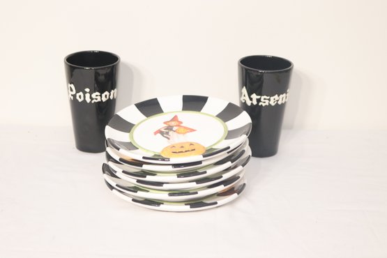 Halloween Plates And Cups