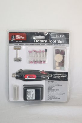 Drill Master 80 Pc. Rotary Tool Set (C-16)