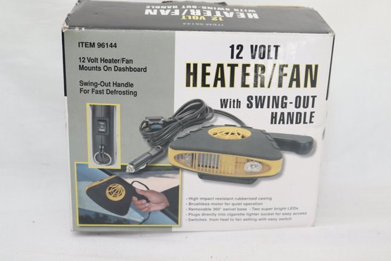 12 Volt Heater/fan (D-2)