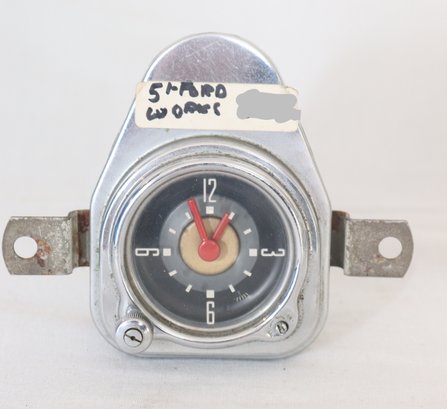 Flathead Ford 1951 Ford Car Clock (NOS) Stem Wind (D-9)