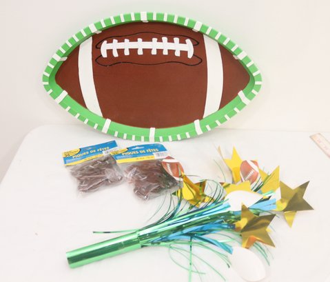 Football Party Platter And Decor