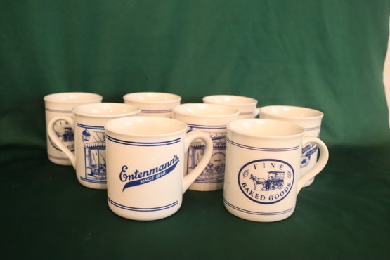 Set Of 8 Entenmann's Coffee Mugs