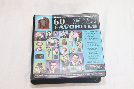 Old Time Radio's 60 All-time Favorites 30 CD Set (E-22)