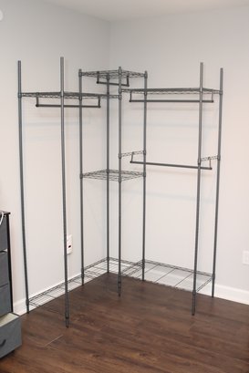 Modular Metal Shelving Closet (M-8)