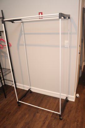 Rolling Clothing Rack