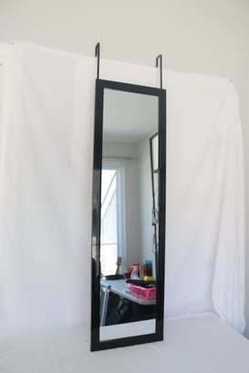 Black Over Door Mirror