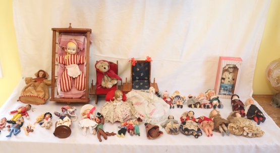 Vintage Dolls: Laurel & Hardy, Travel, Teddy Bears, And More!