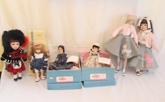 Vintage Doll Lot: Madame Alexander, Yearbook Memories Knowles Ashton Drake Galleries (C-24)