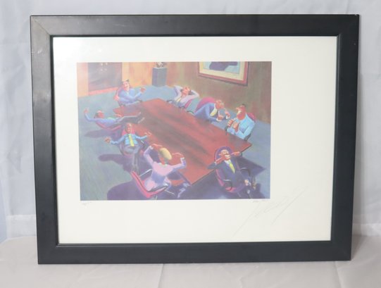 Framed 'Me' By Jeff Leedy Signed And Numbered (H-4)