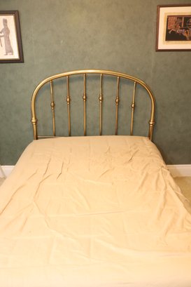 Vintage Brass Bed W/ Metal Frame