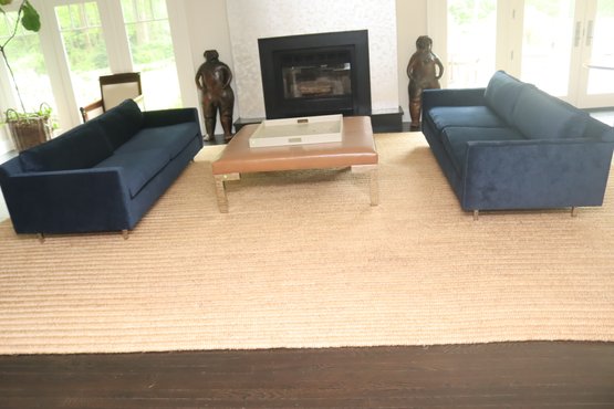 Waldo Collection Abaca Carpet Large Weave 18'3' X 13'3'   (L-19)