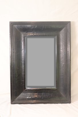 Leather Framed Wall Mirror (L-65)